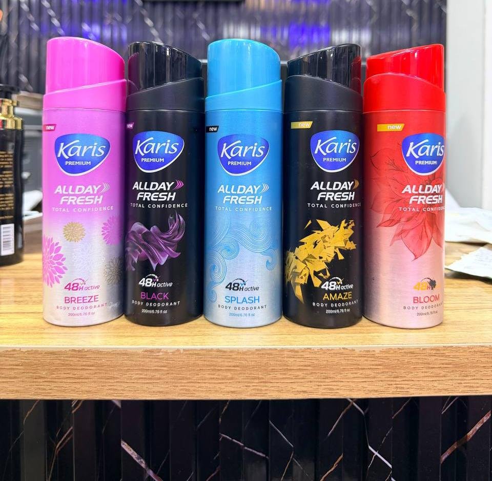 Karis Allday Fresh Body Deodorant Collection