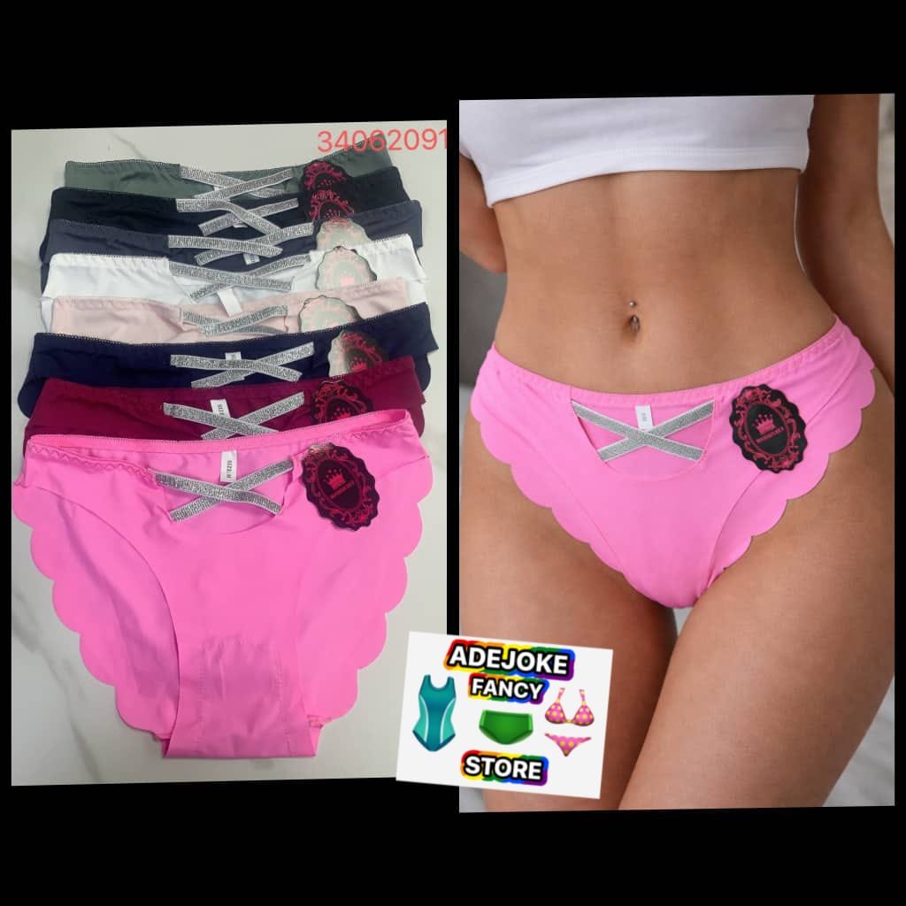 Bow Detail Scallop Panties Collection